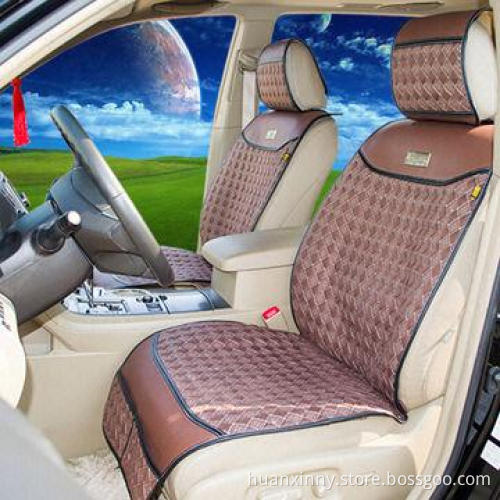 Leather car seat cover